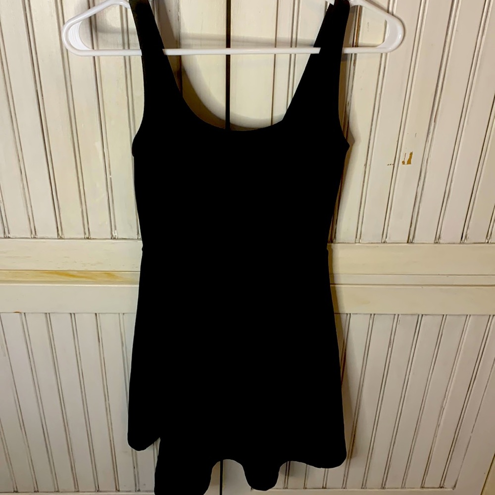 black dress